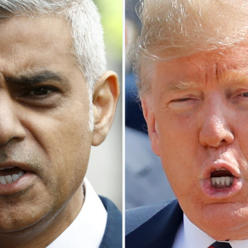 Donald Trump susține că Londra vrea să adopte legea sharia și critică primarul Sadiq Khan